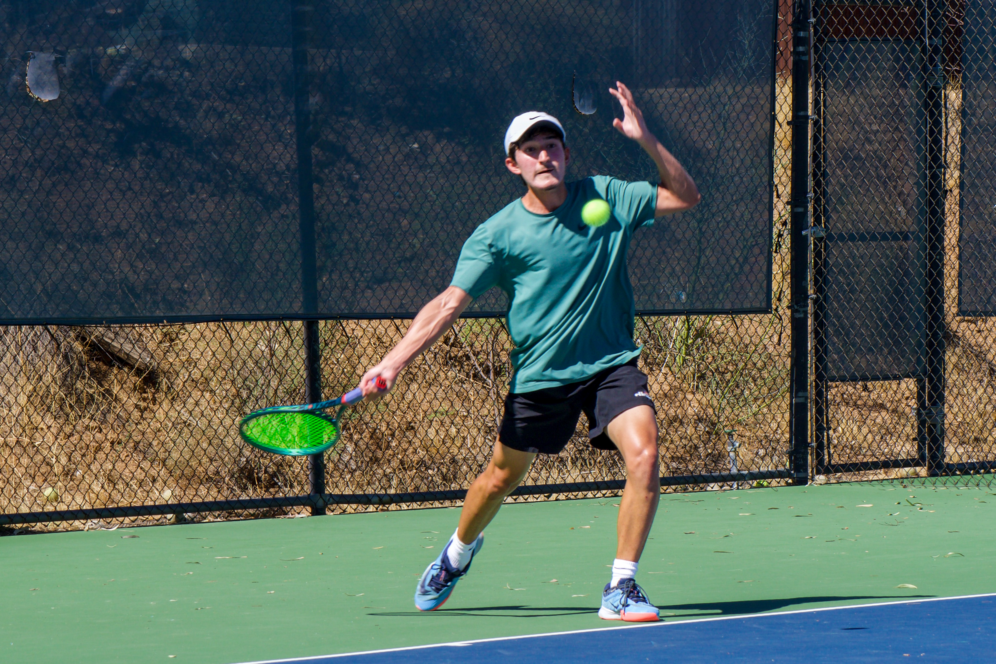 Fedric Enriquez — Forehand follow-through
